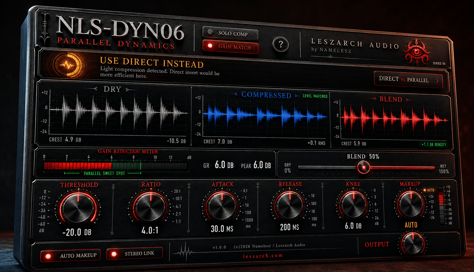NLS-DYN06 interface